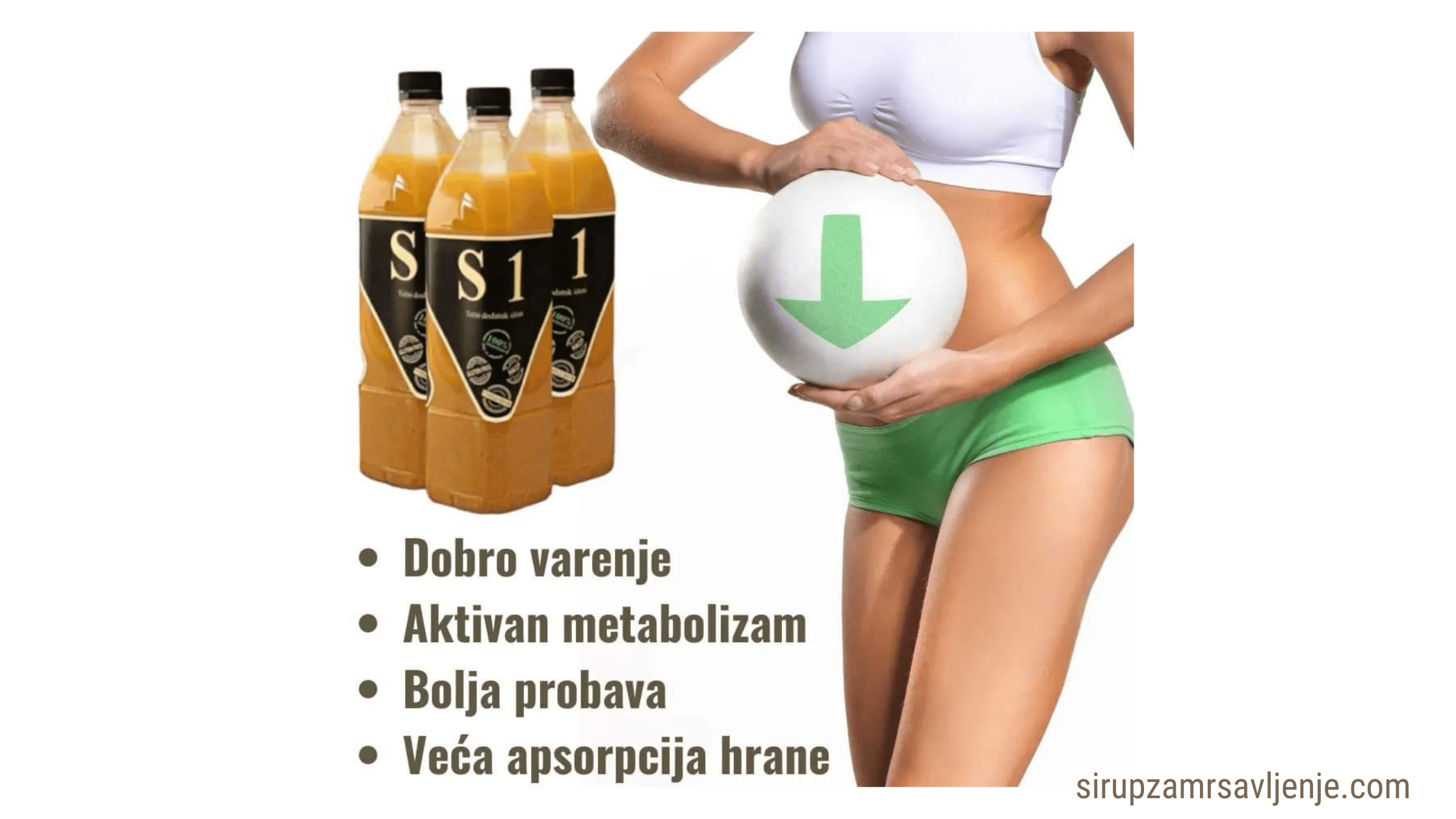 S1 Sirup: tajna zdravu probavu i efikasno mršavljenje